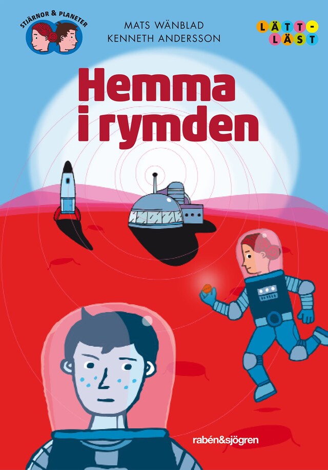 Boekomslag van Hemma i rymden