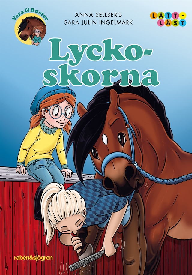 Book cover for Vera & Buster. Lyckoskorna