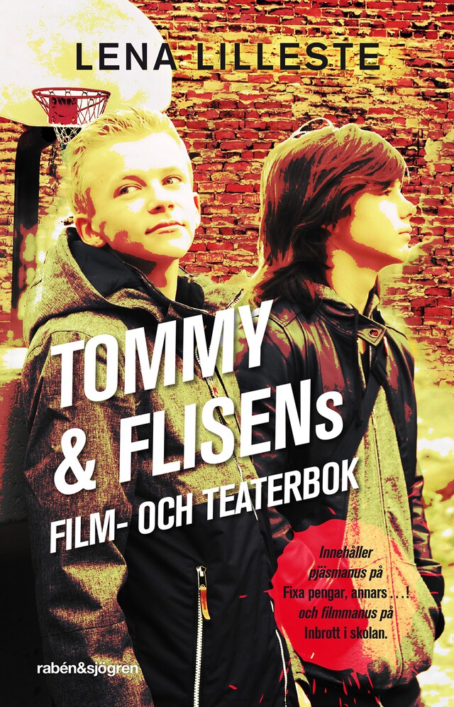 Kirjankansi teokselle Tommy & Flisens film- och teaterbok
