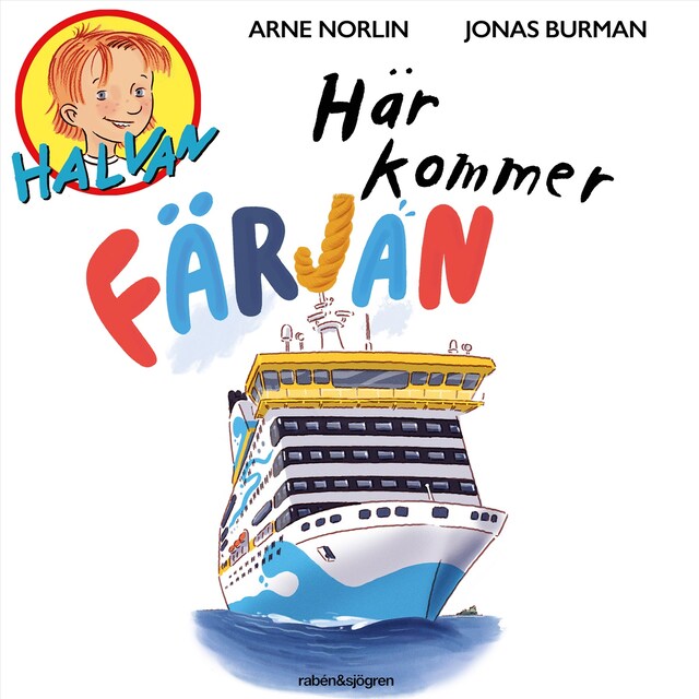 Couverture de livre pour Här kommer färjan