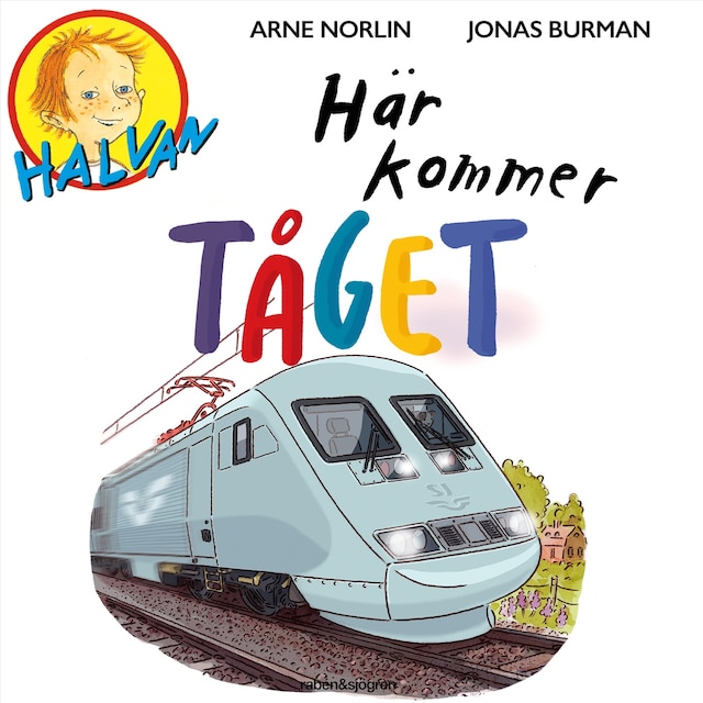 Book cover for Här kommer tåget