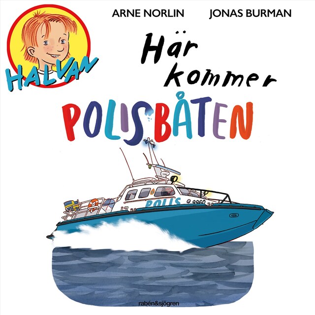 Book cover for Här kommer polisbåten