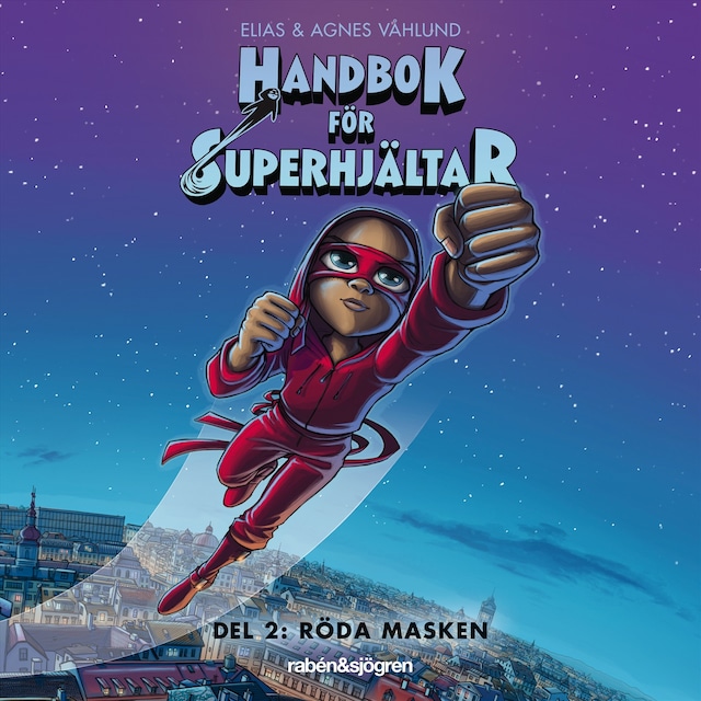 Couverture de livre pour Handbok för superhjältar. Röda masken