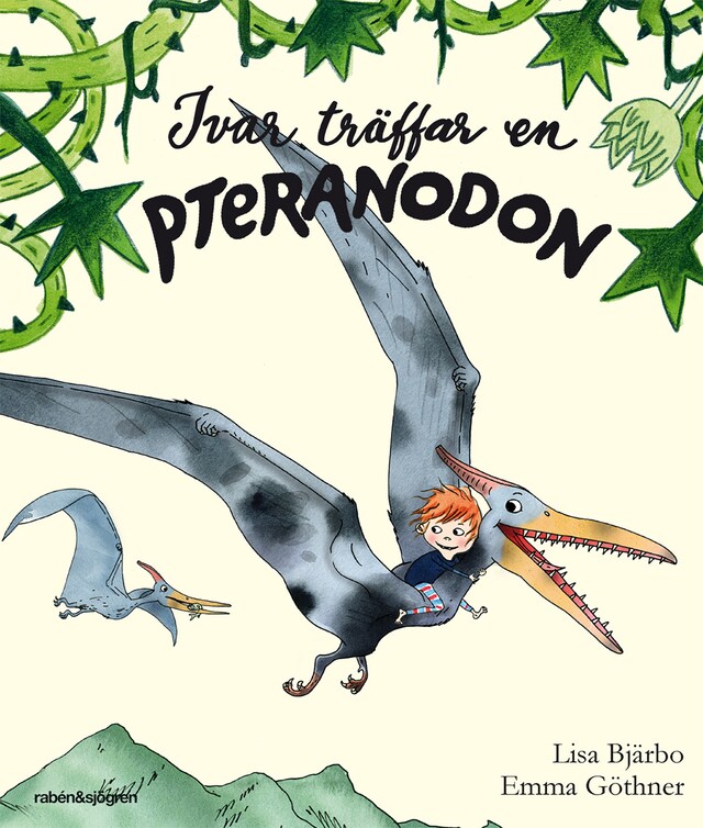Book cover for Ivar träffar en pteranodon