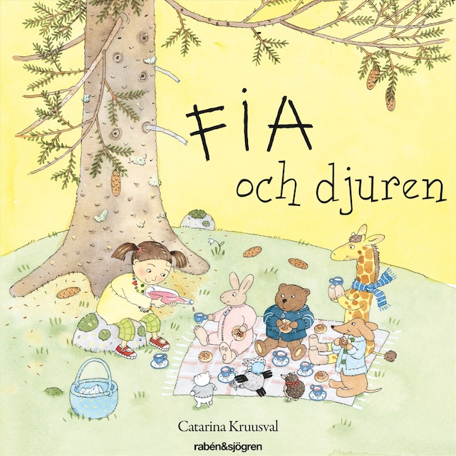 Okładka książki dla Fia och djuren