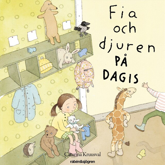 Okładka książki dla Fia och djuren på dagis