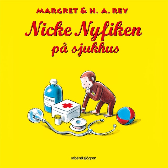 Bokomslag for Nicke Nyfiken på sjukhus