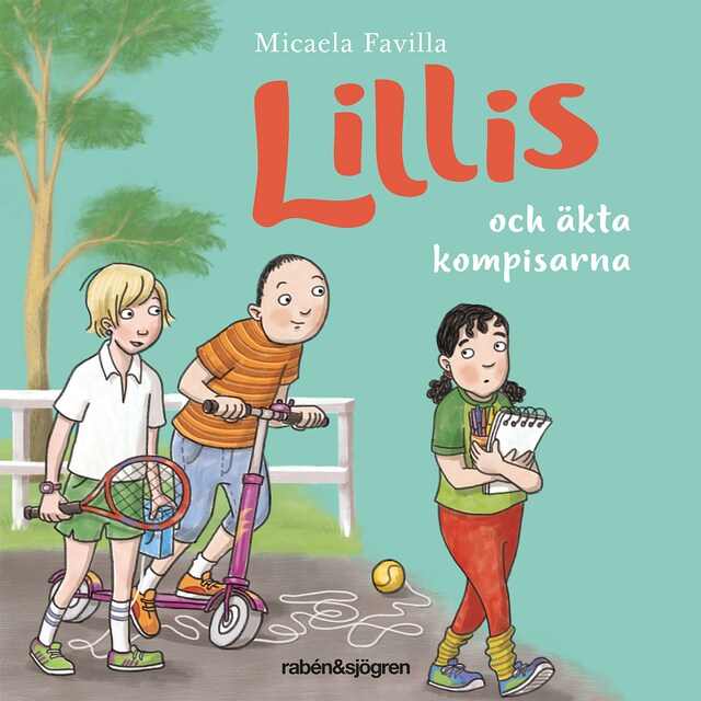 Kirjankansi teokselle Lillis och äkta kompisarna