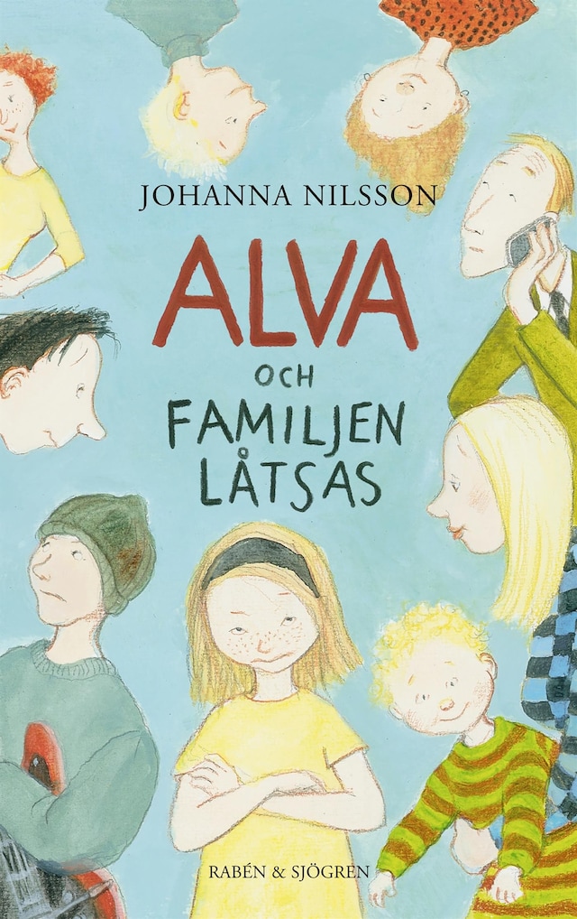 Bogomslag for Alva och familjen låtsas