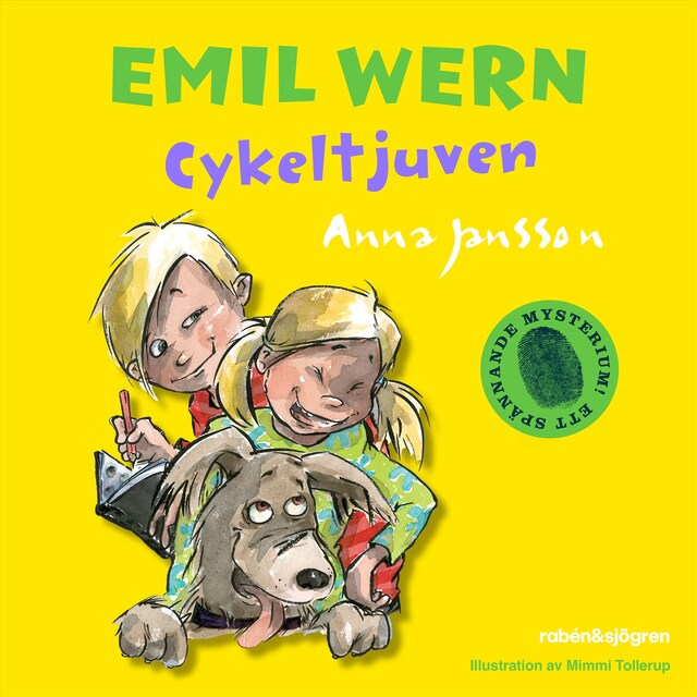 Book cover for Cykeltjuven