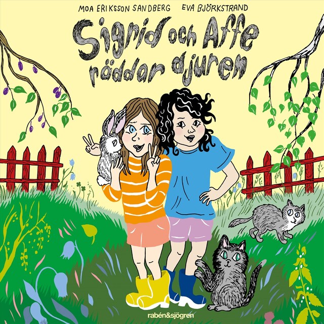Book cover for Sigrid och Affe räddar djuren