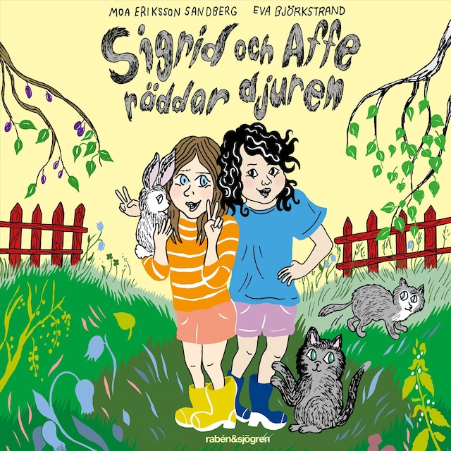 Buchcover für Sigrid och Affe räddar djuren