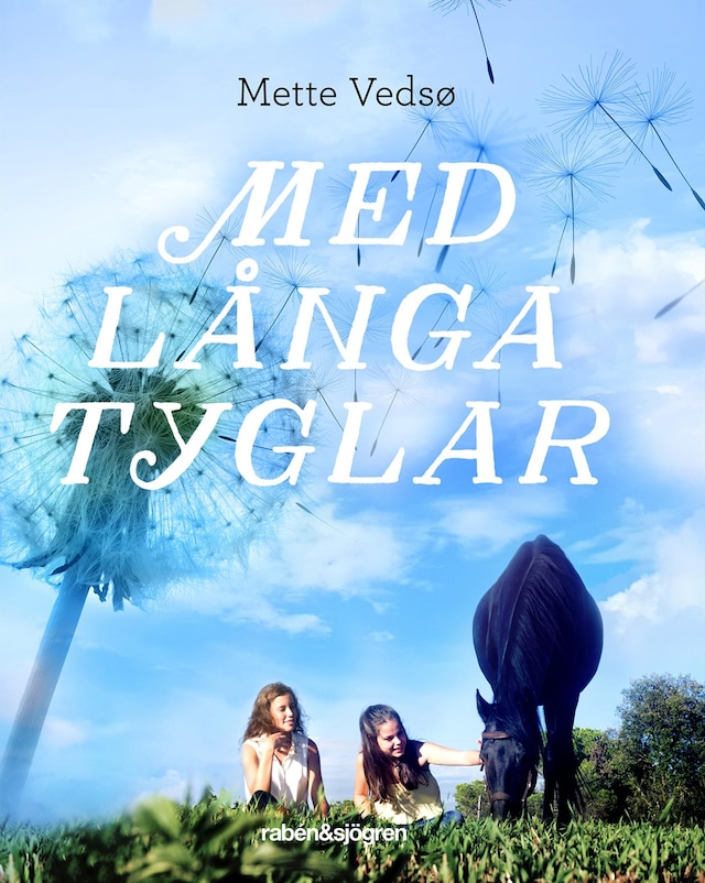Book cover for Med långa tyglar