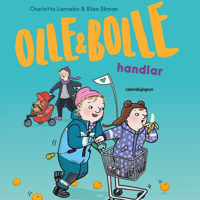 Book cover for Olle och Bolle handlar