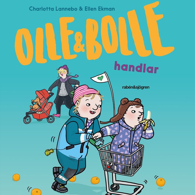 Couverture de livre pour Olle och Bolle handlar