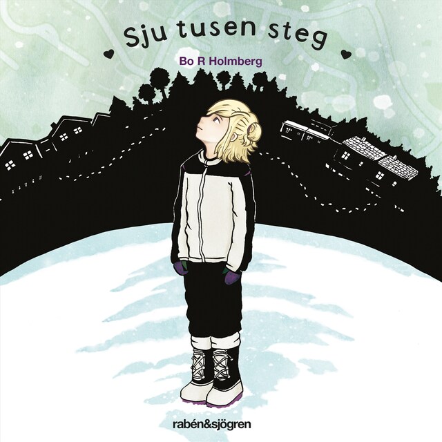 Book cover for Sju tusen steg
