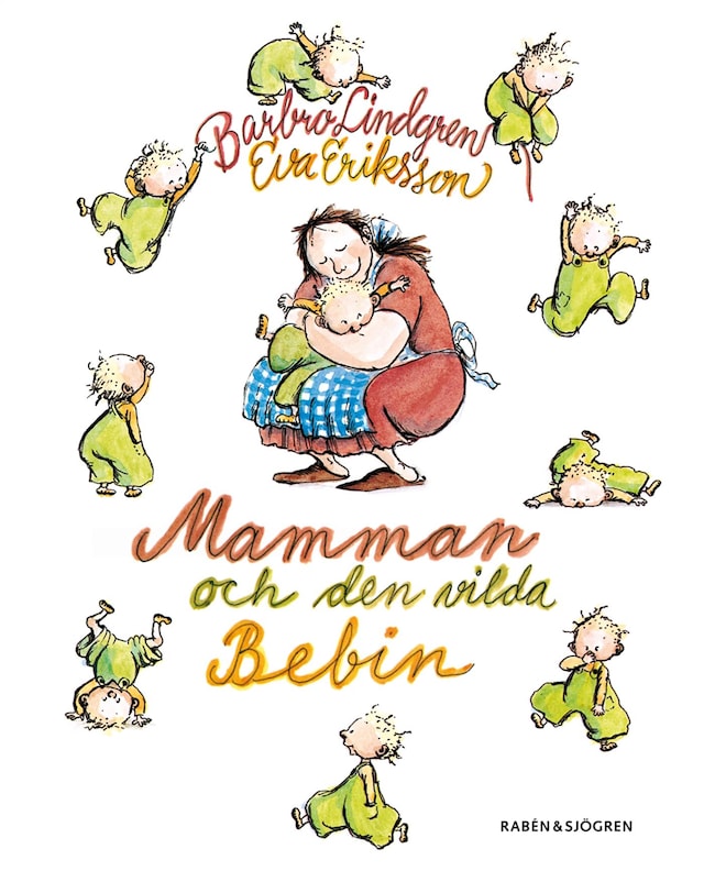 Buchcover für Mamman och den vilda bebin