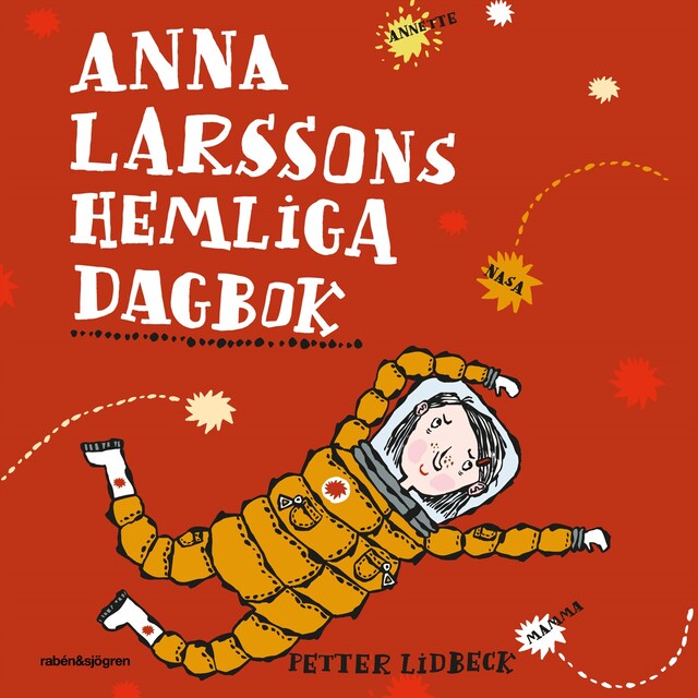 Kirjankansi teokselle Anna Larssons hemliga dagbok
