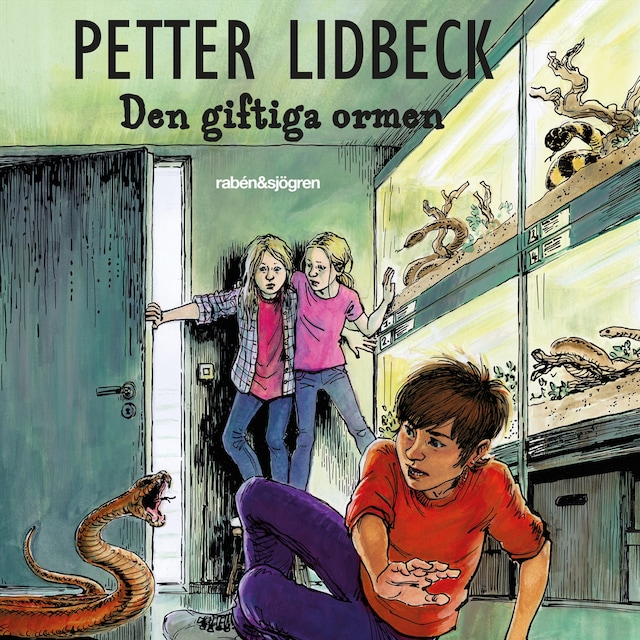 Book cover for Den giftiga ormen