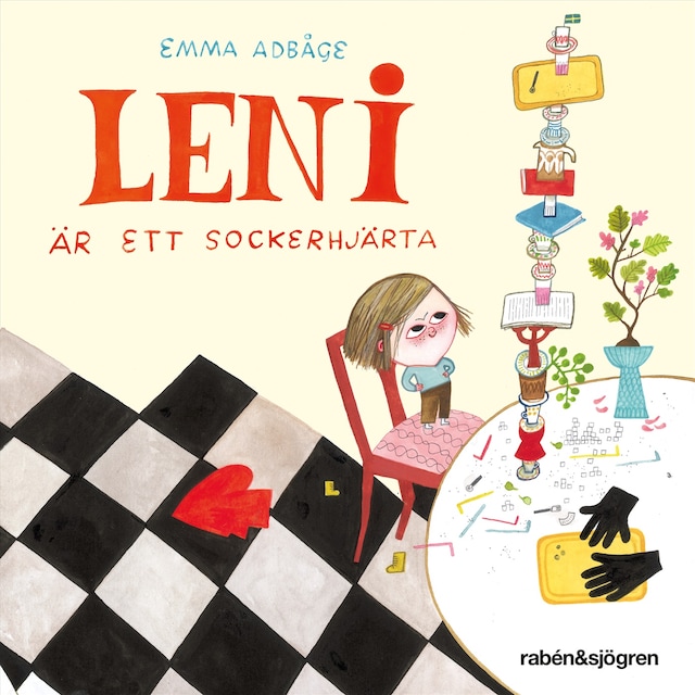 Book cover for Leni är ett sockerhjärta