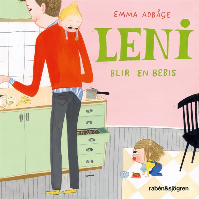 Book cover for Leni blir en bebis