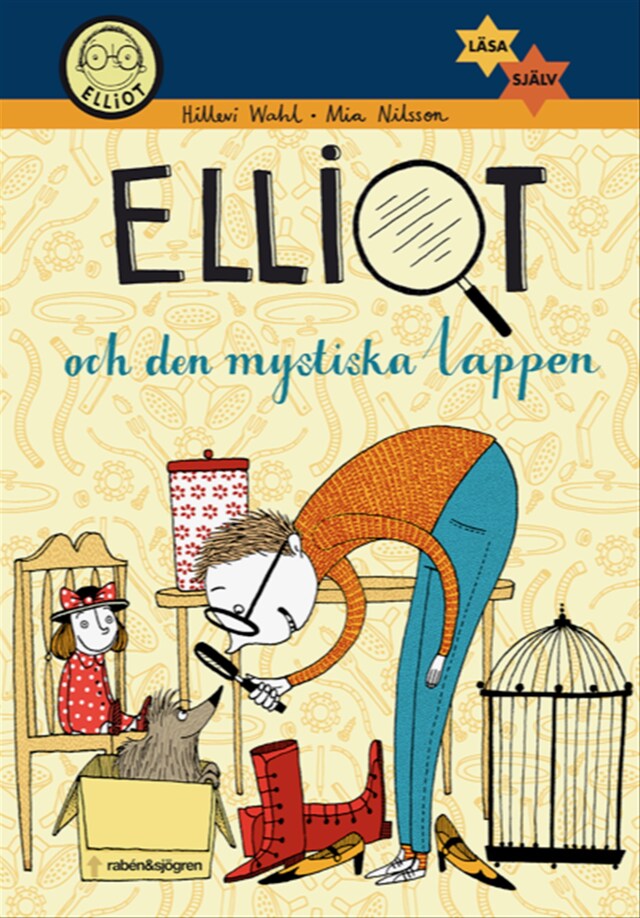 Book cover for Elliot och den mystiska lappen