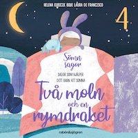 Två moln och en rymdraket