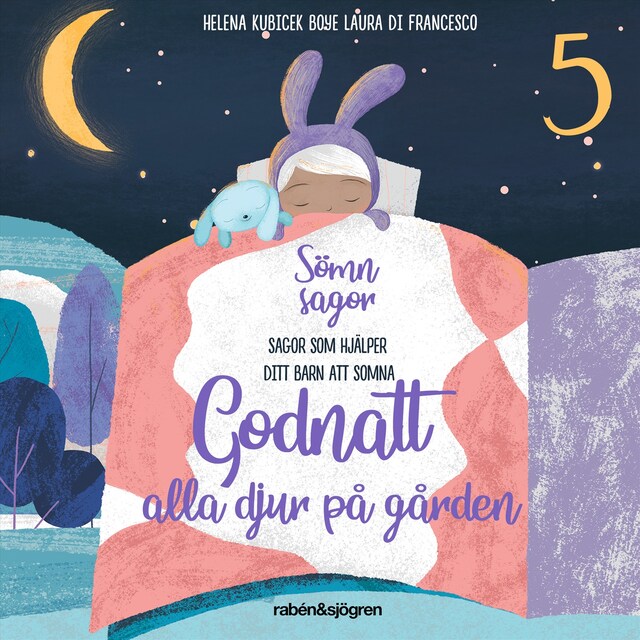 Okładka książki dla Godnatt alla djur på gården
