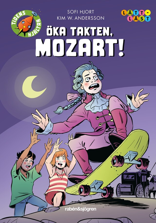 Couverture de livre pour Öka takten, Mozart!