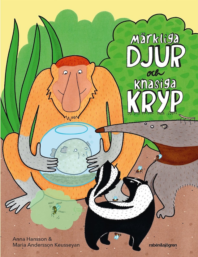 Book cover for Märkliga djur och knasiga kryp