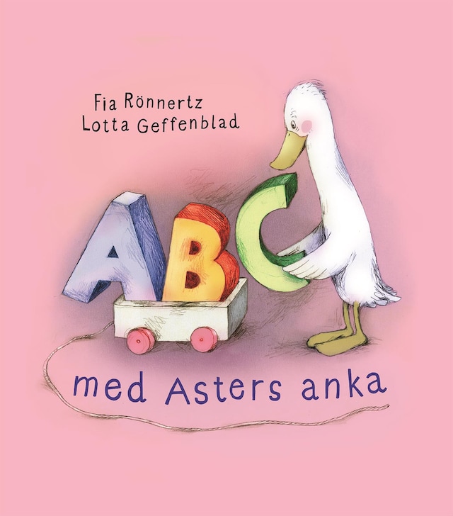 Kirjankansi teokselle ABC med Asters anka