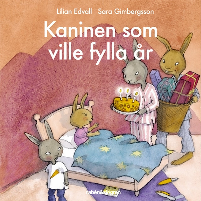 Book cover for Kaninen som ville fylla år