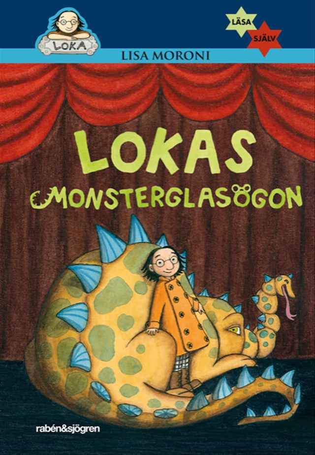Book cover for Lokas monsterglasögon
