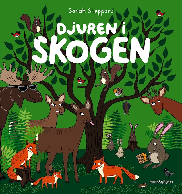 Book cover for Djuren i skogen