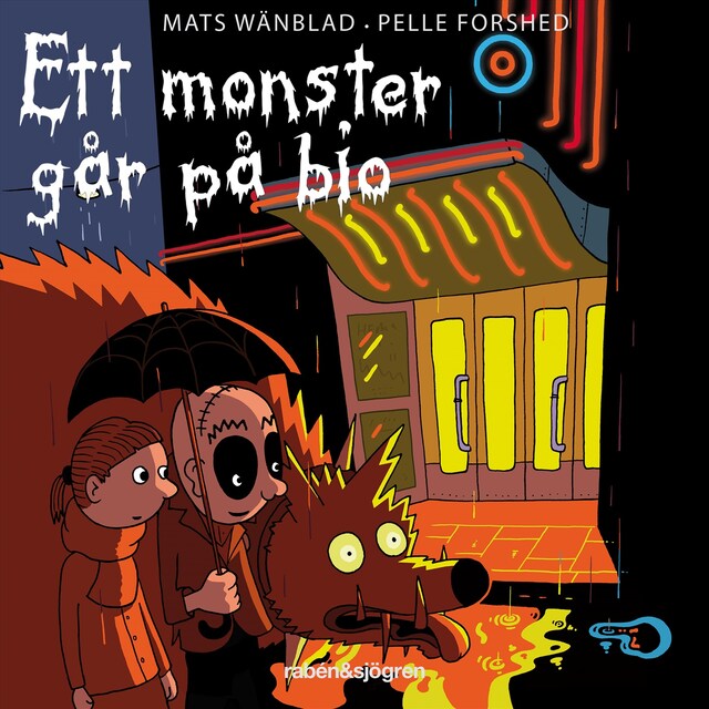 Couverture de livre pour Ett monster går på bio