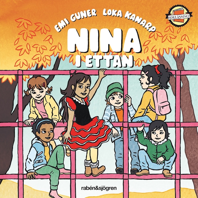 Book cover for Nina i ettan