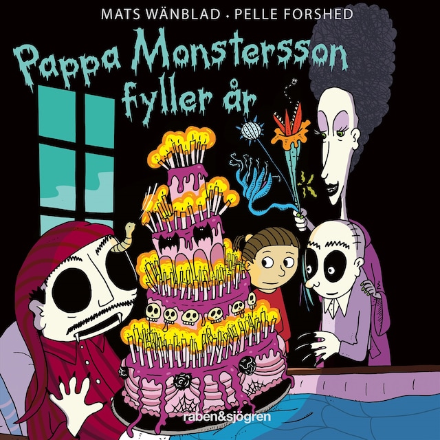 Copertina del libro per Pappa Monstersson fyller år