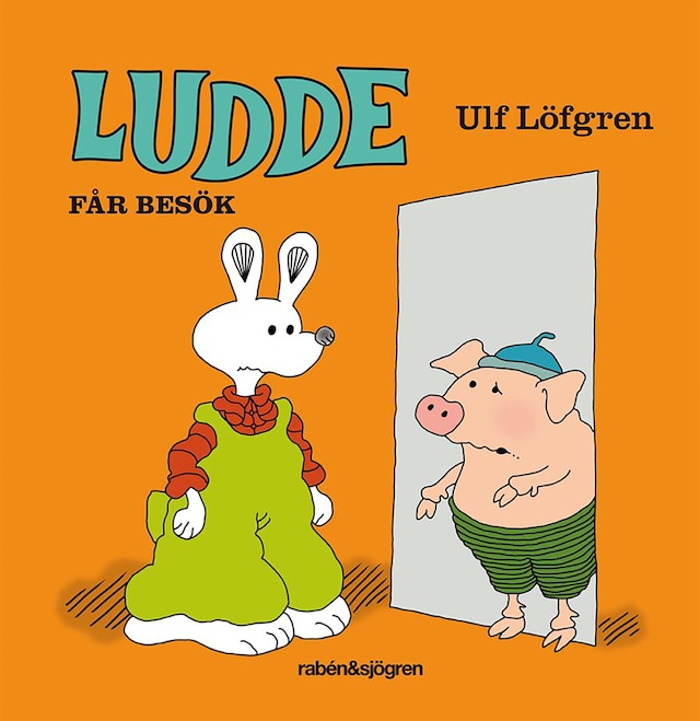 Buchcover für Ludde får besök