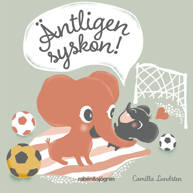 Book cover for Äntligen syskon!