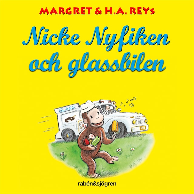 Buchcover für Nicke Nyfiken och glassbilen