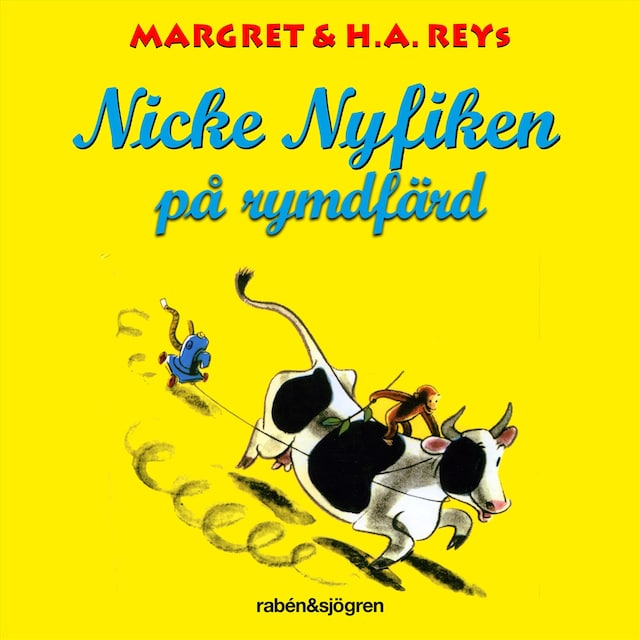 Book cover for Nicke Nyfiken på rymdfärd