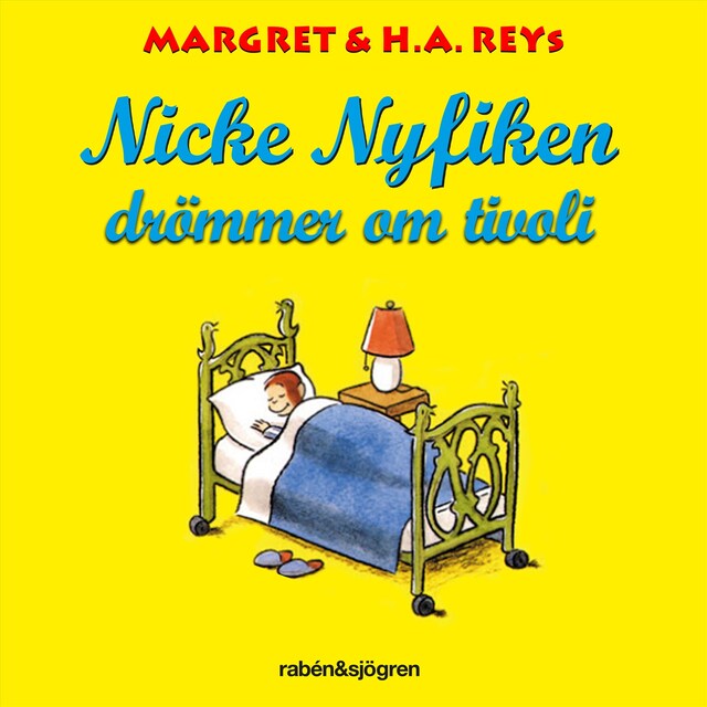 Copertina del libro per Nicke Nyfiken drömmer om tivoli