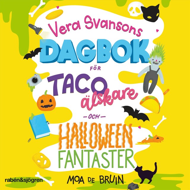 Copertina del libro per Vera Svansons dagbok för tacoälskare och halloweenfantaster