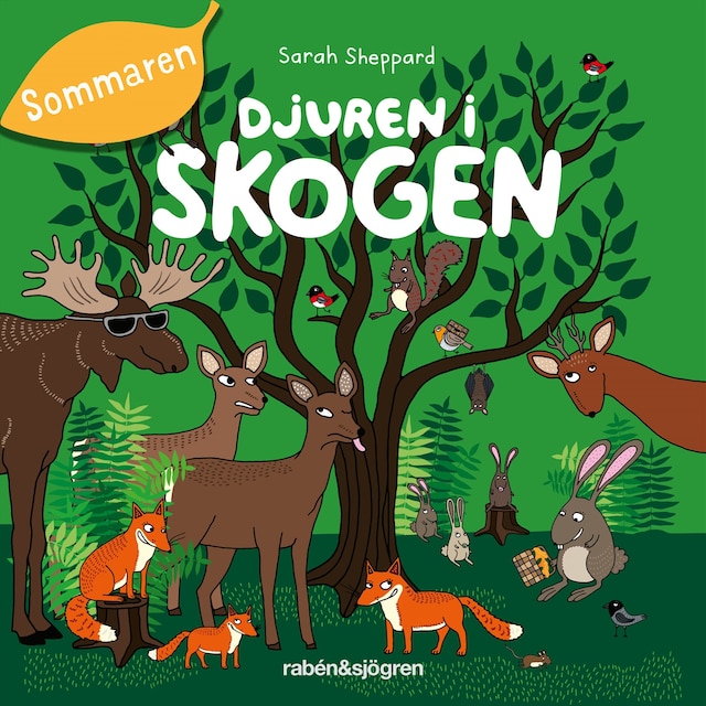 Buchcover für Djuren i skogen - Sommaren