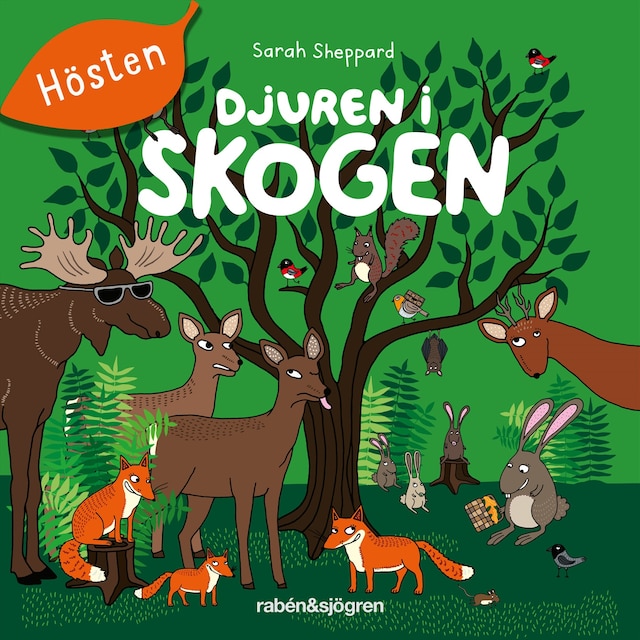 Buchcover für Djuren i skogen - Hösten