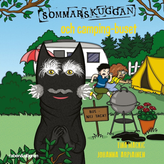 Book cover for Sommarskuggan och camping-buset