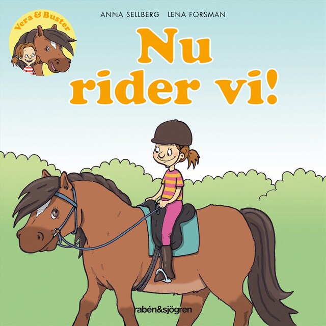 Book cover for Vera & Buster. Nu rider vi!