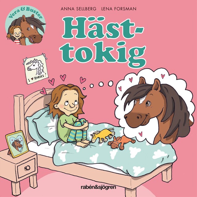 Couverture de livre pour Vera & Buster. Hästtokig