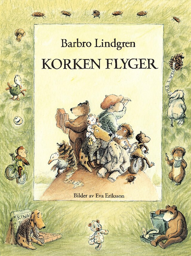 Book cover for Korken flyger