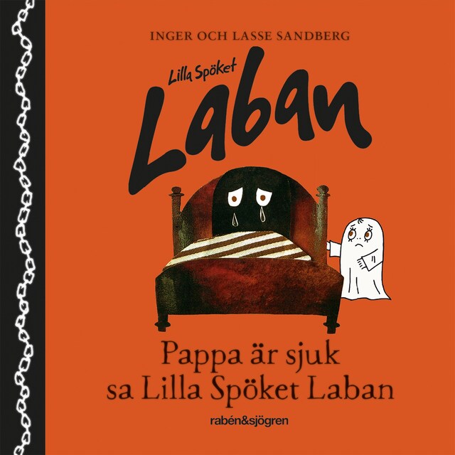 Book cover for Pappa är sjuk, sa lilla spöket Laban